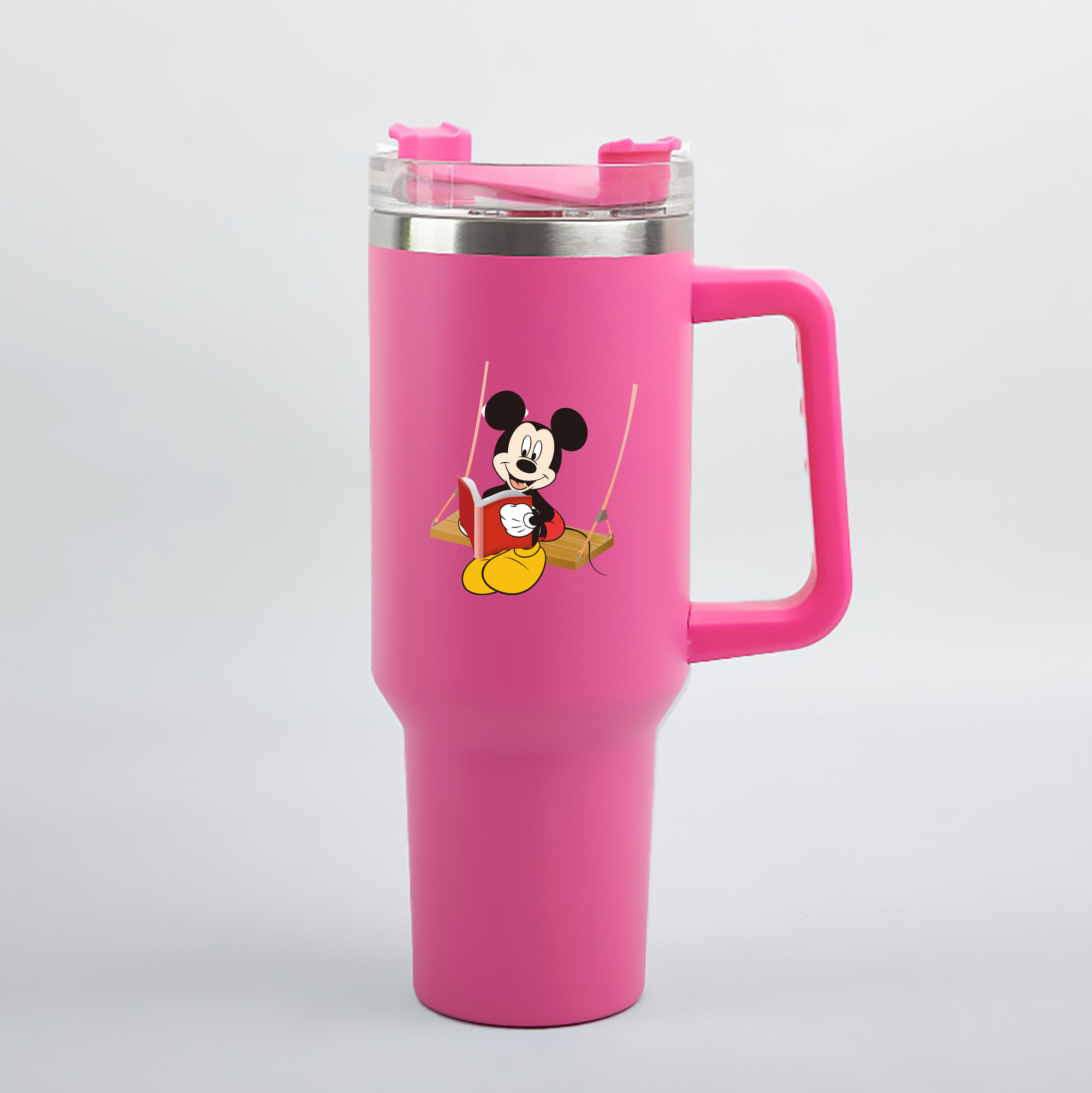 （画像用） ミッキーマウス Mickey Mouse 1200mL車用タンブラー（カラープリント）